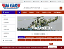Tablet Screenshot of lasvegasmodellismo.it